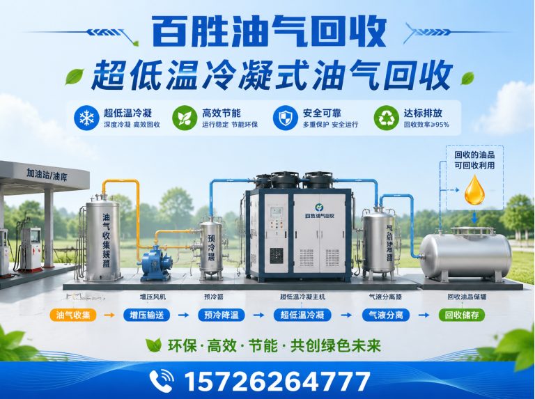 崂山区超低温冷凝式油气回收展示图